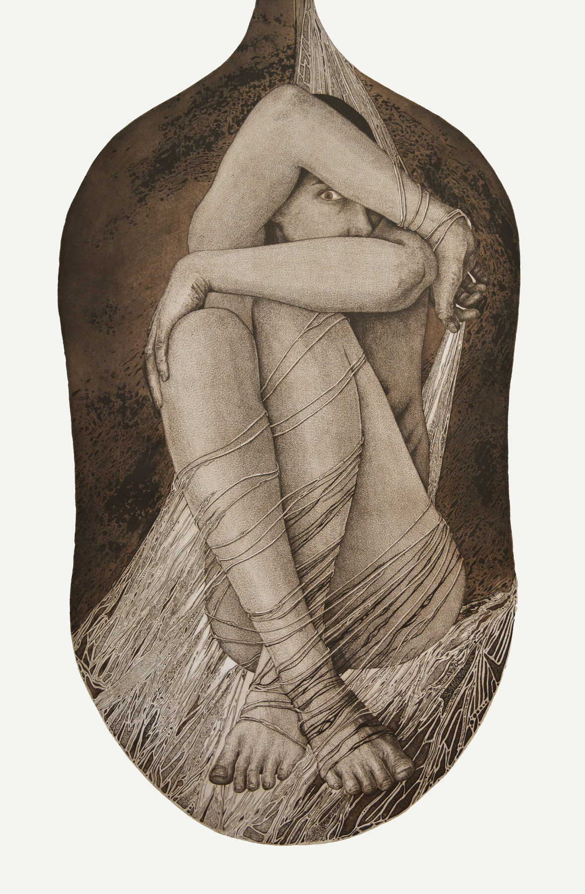 Nanda Agić - Sanjarenje, bakropis-akvatinta, 120 x 76 cm